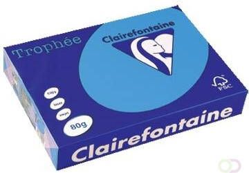 Clairefontaine TrophÃÂ©e Intens A4 80 g 500 vel koningsblauw